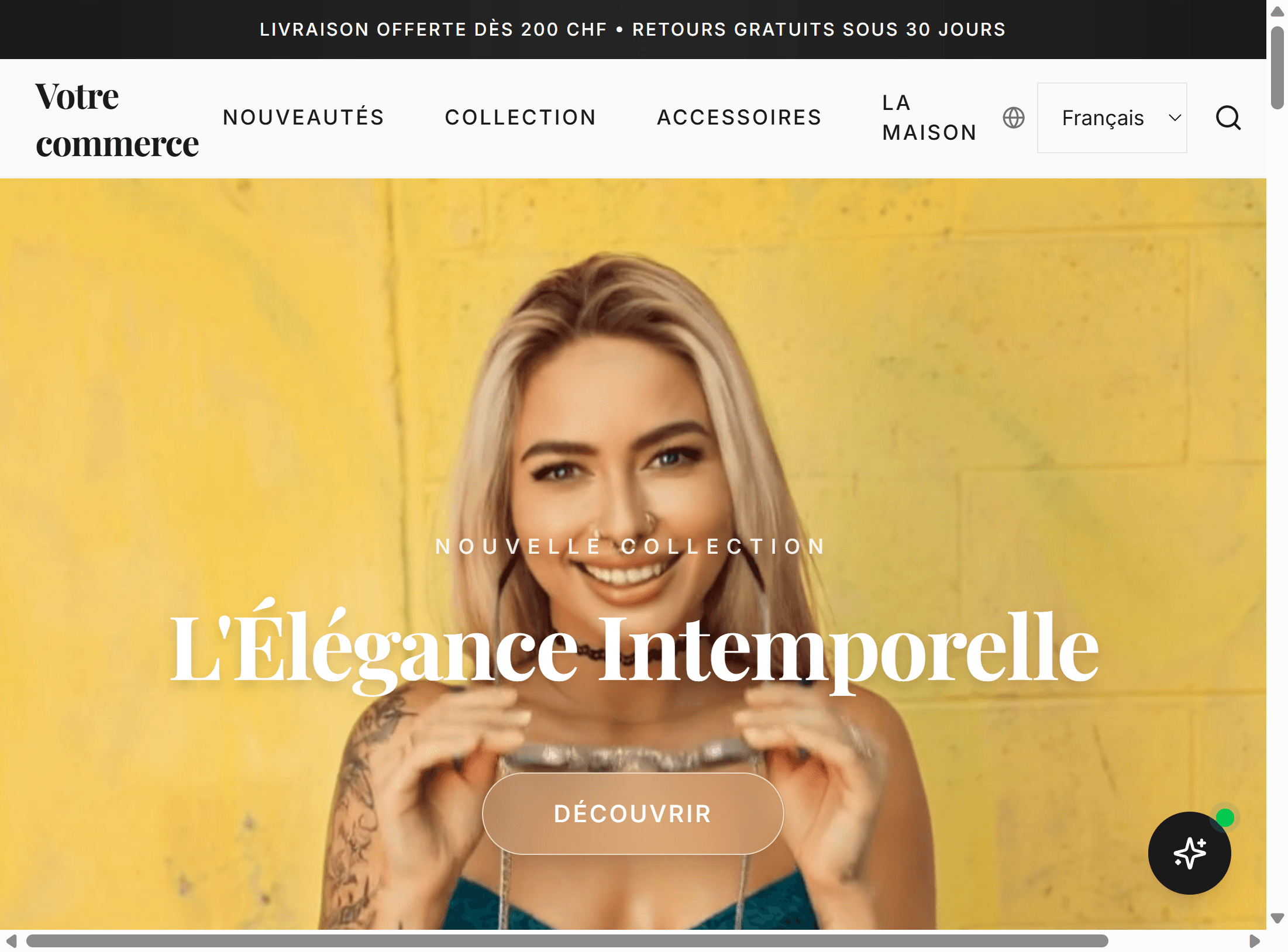 Boutique en ligne